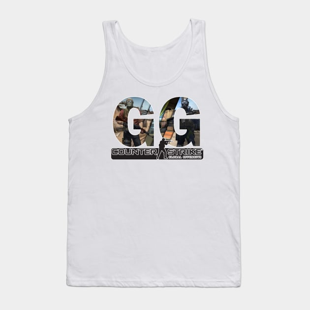 Counter-Strike Global Offensive GG Tank Top by STARSsoft